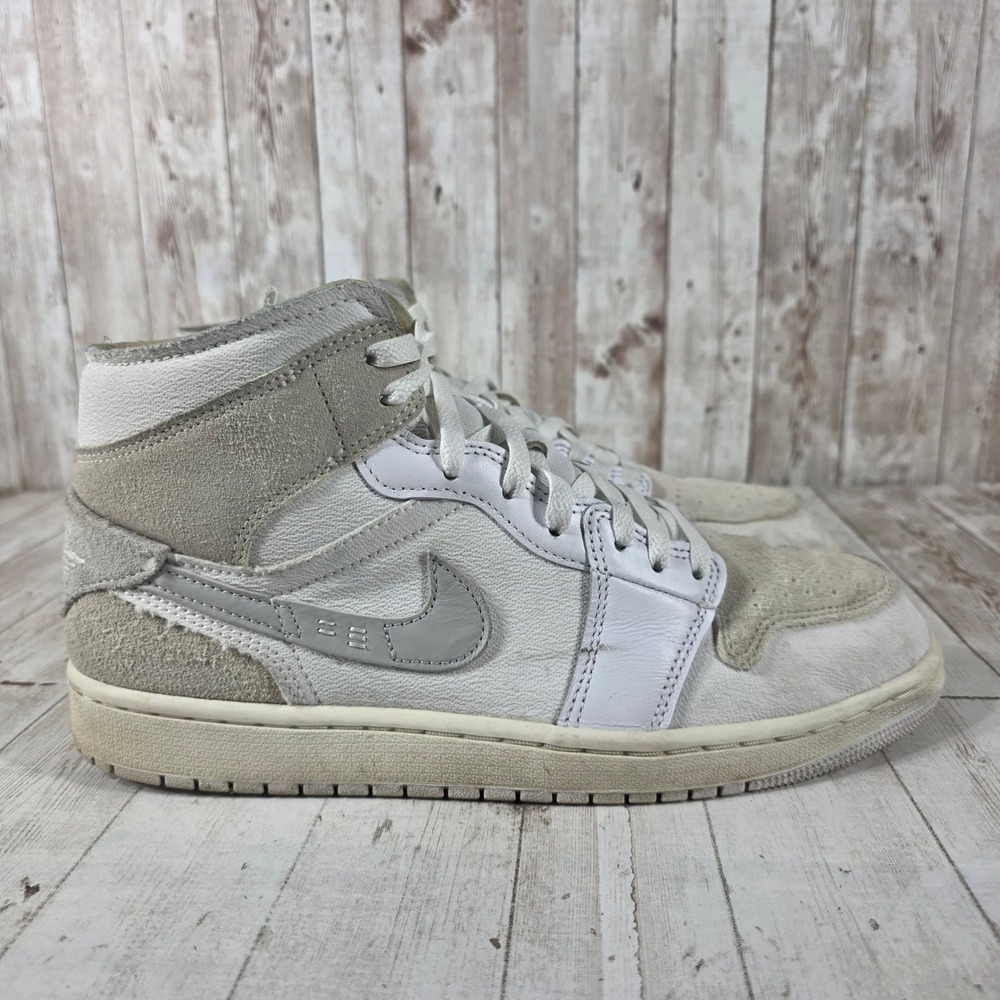 Jordan 1 Mid SE Craft Inside Out Tech Grey DM9652-120 Mens Size 10